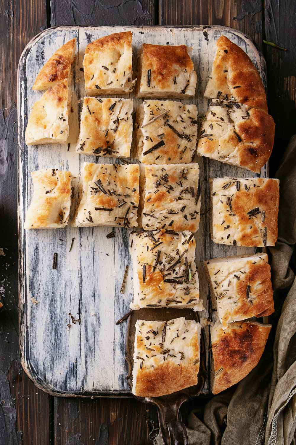 Focaccia With Rosemary and Potatoes
