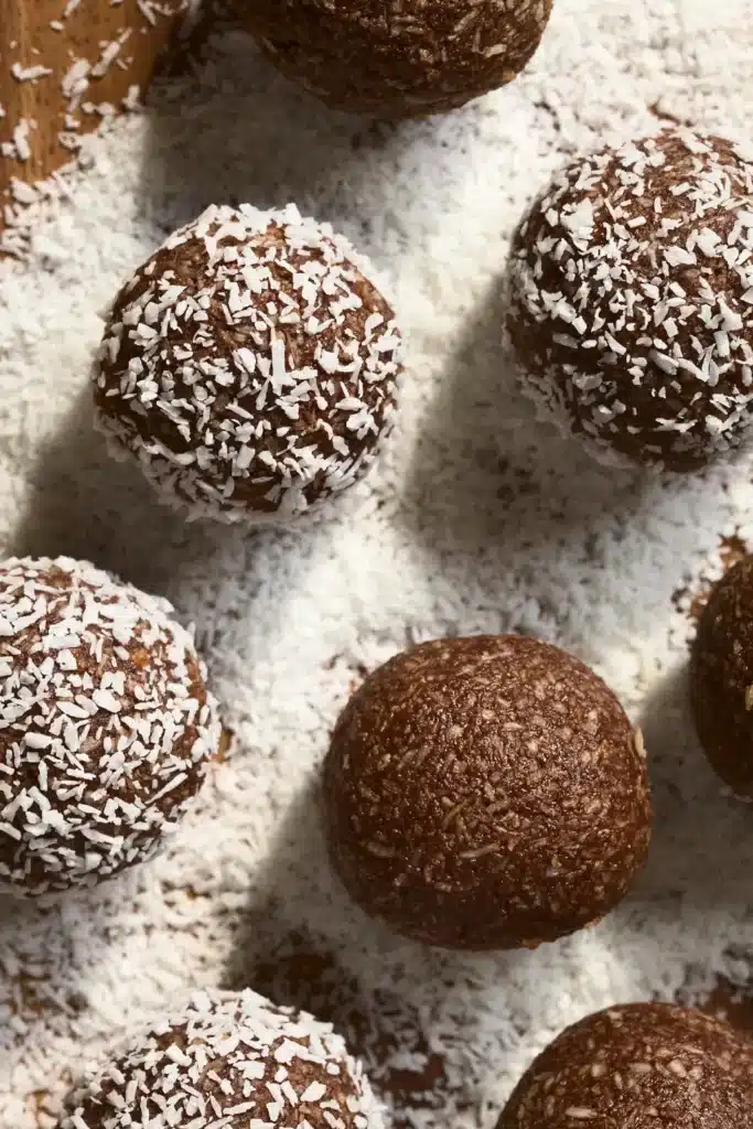Chocolate Coconut Balls for Dessert