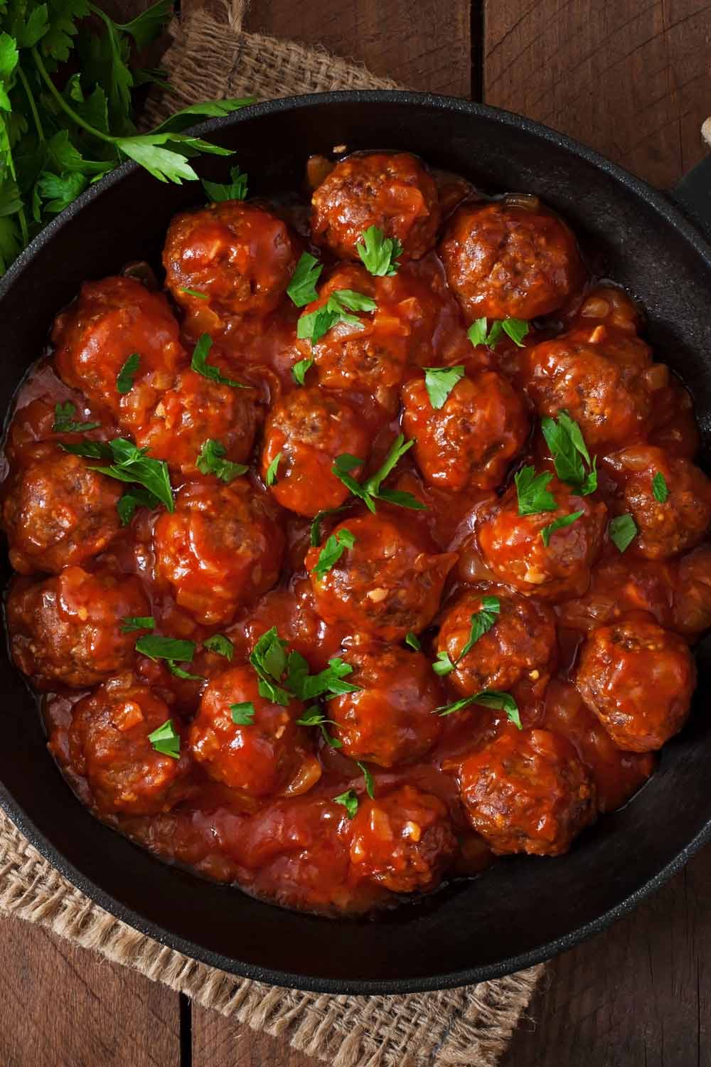 Cocktail Sweet and Spicy Meatballs