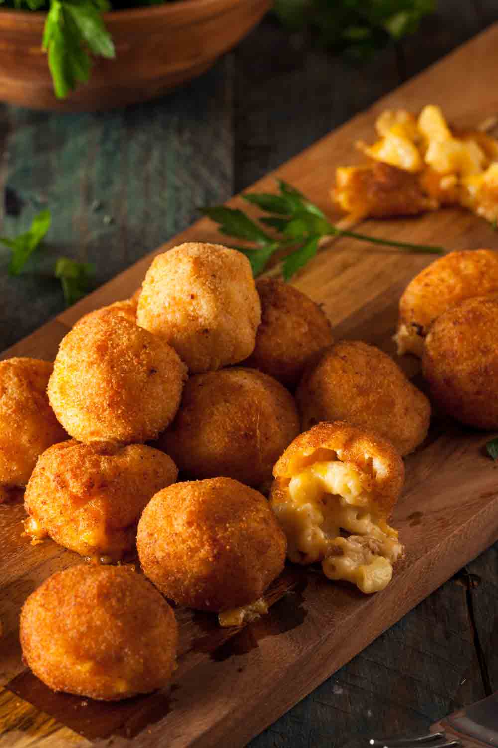 Fried Goat Cheese and Honey Bites