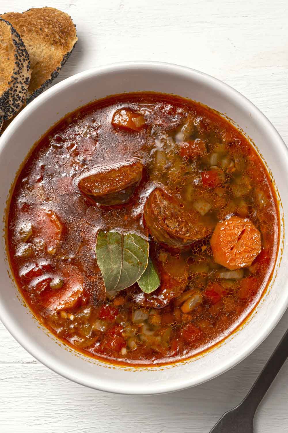 Sausage & Kale Lentil Stew