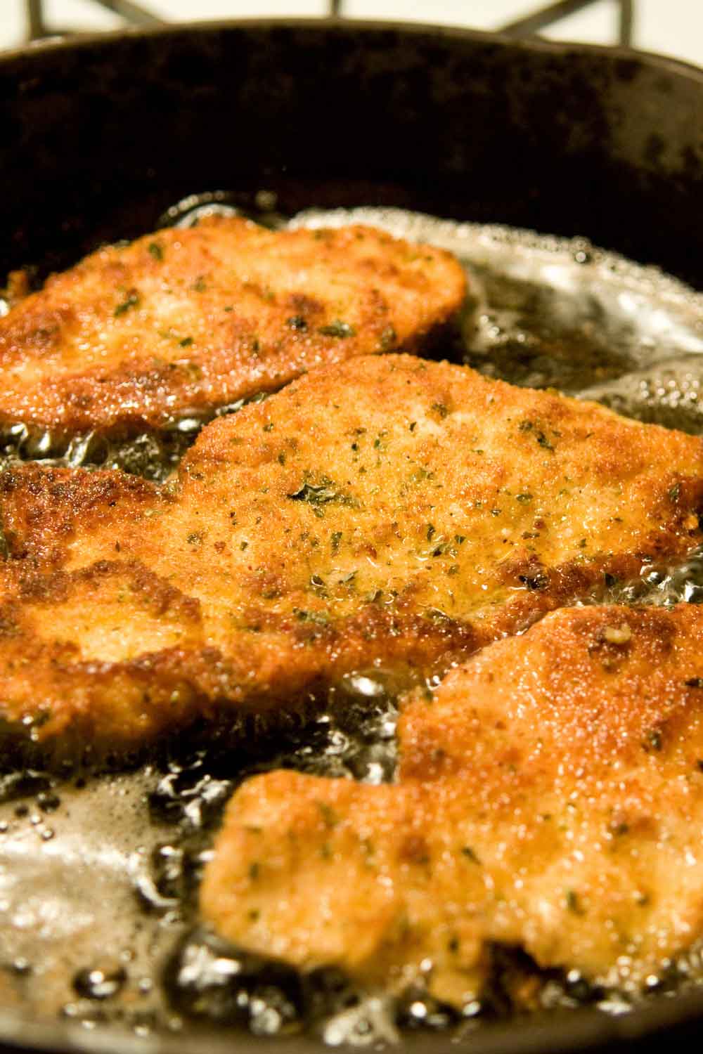 Spiced Grit-Fried Chicken Cutlets