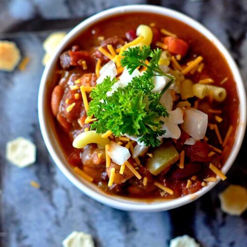 Bean and Beer Chili