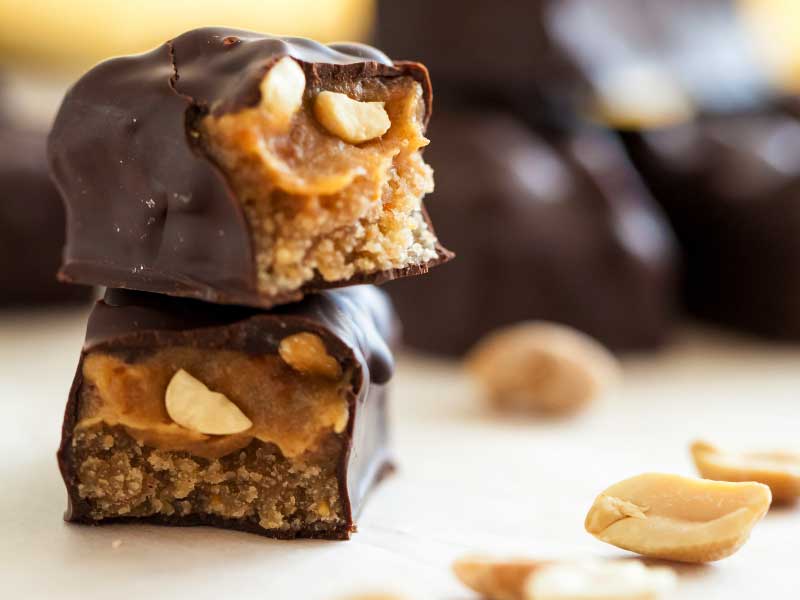 Raw and Chocolate Covered Protein Bars