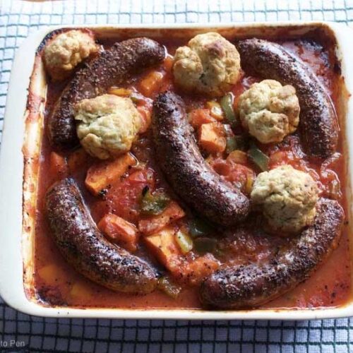 Sausage Casserole With Dumplings Recipe