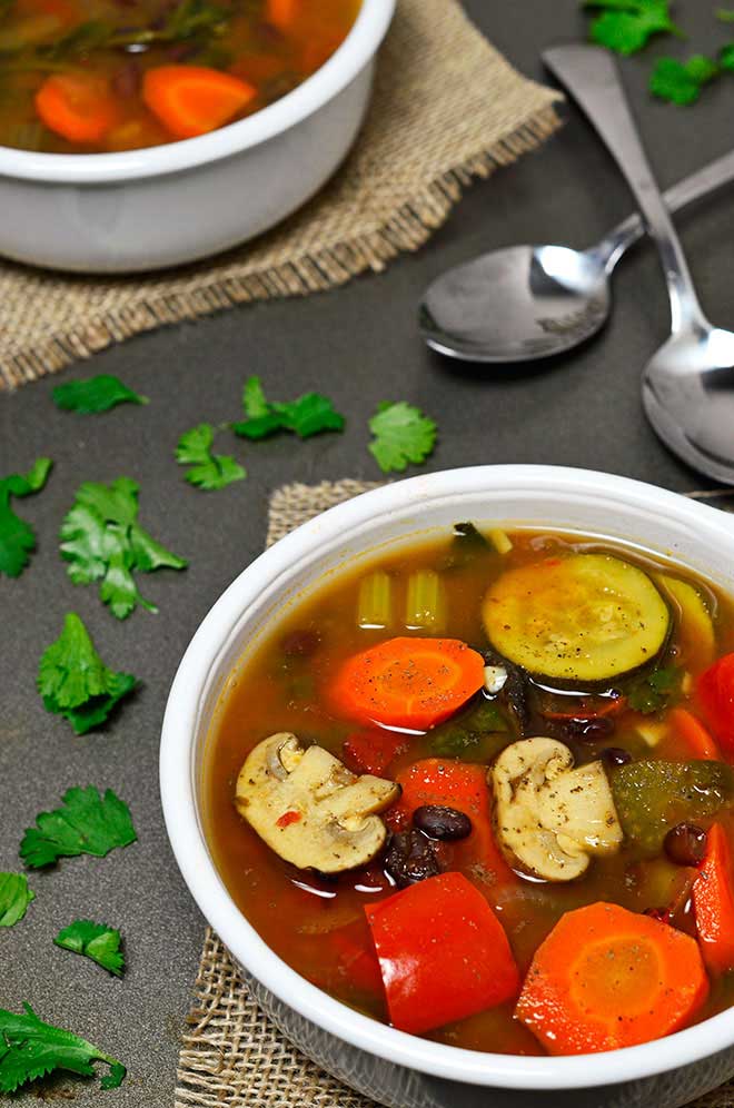 Detox Slow Cooker Vegetable Soup