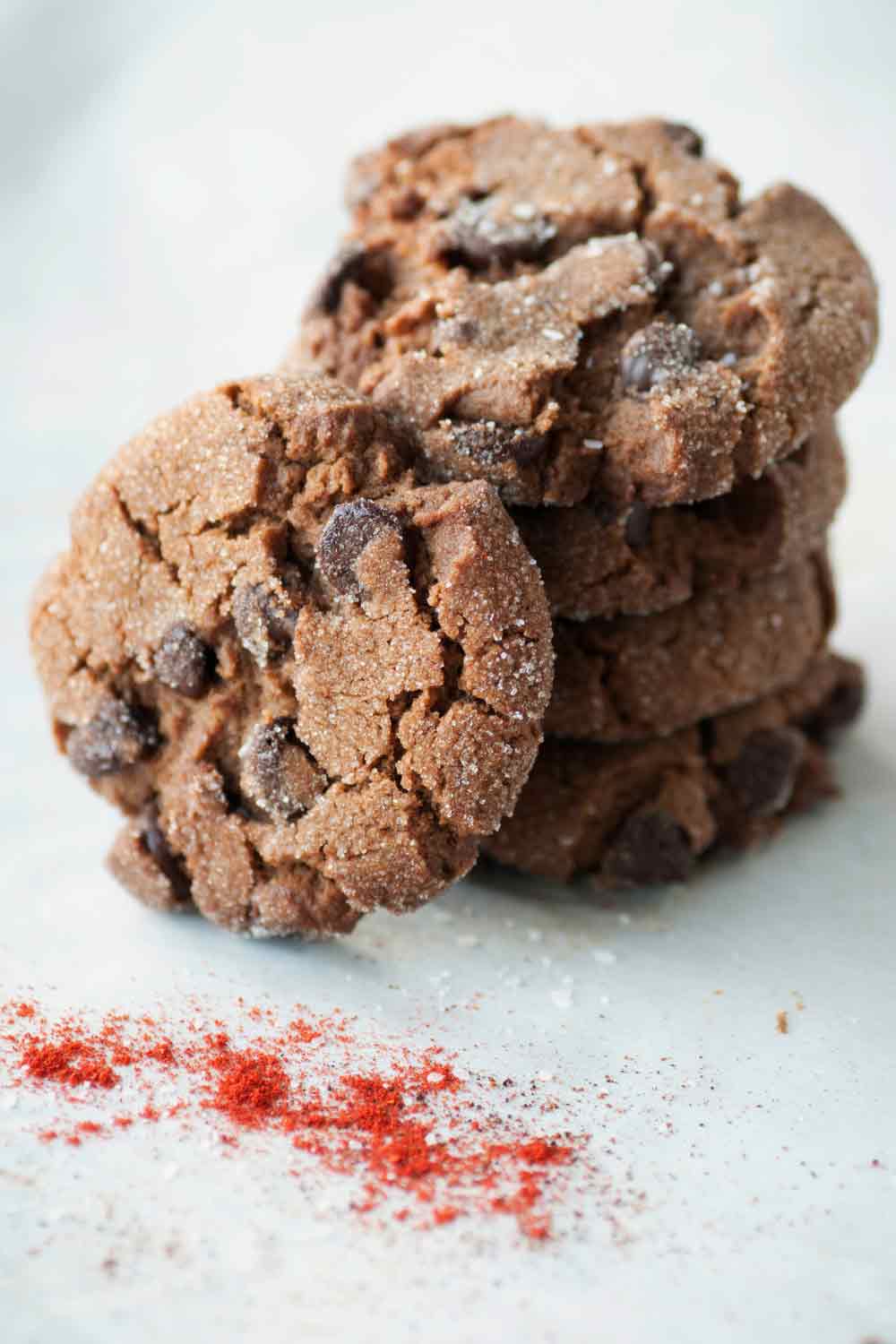 Chewy Chocolate Gingersnap Cookies
