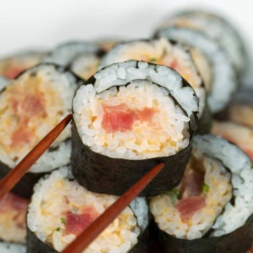 easy tuna rolls 4 ways ingredients